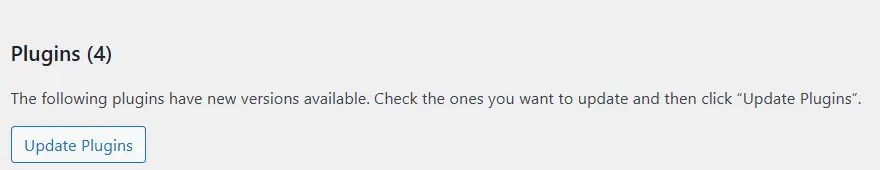 Manually Updating WordPress Plugins