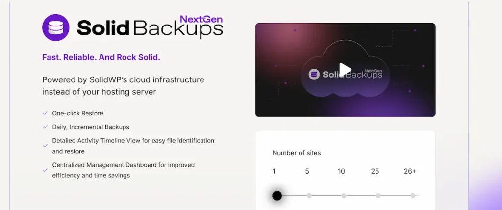 Solid Backups