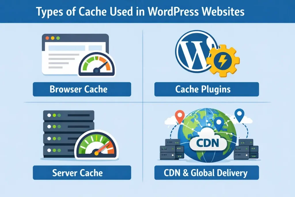 types of cache