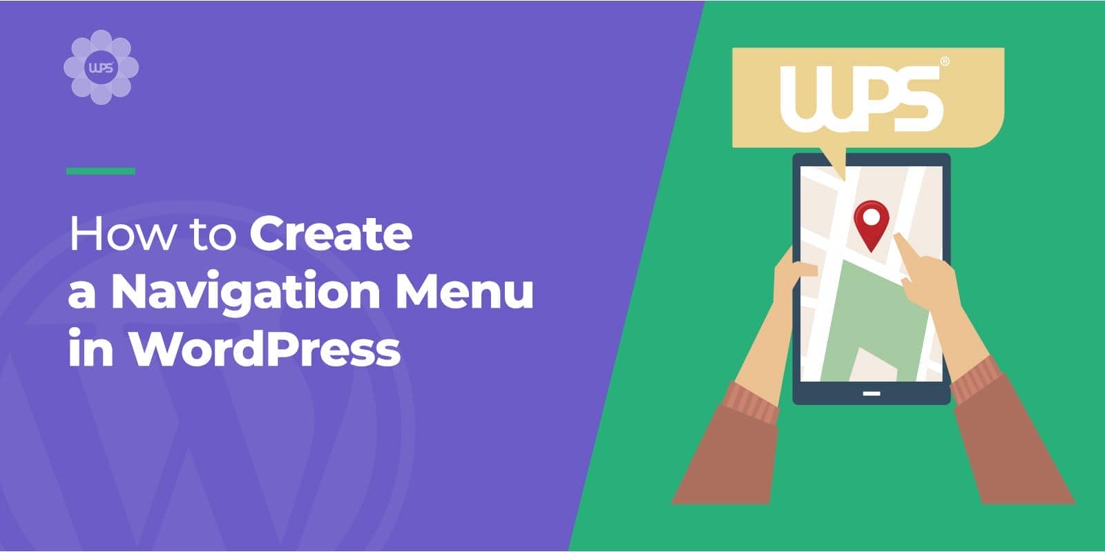 How to Create a Navigation Menu in WordPress - WPServices