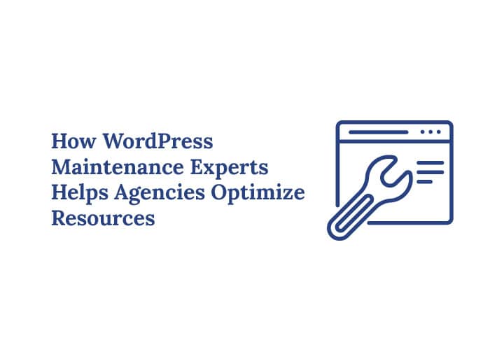 How WordPress Maintenance Experts Helps Agencies Optimize Resources