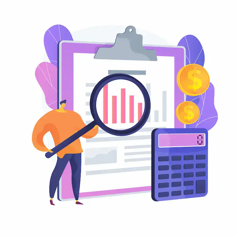 conducting financial audit