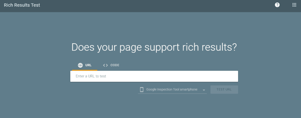 Rich Results Test Tool